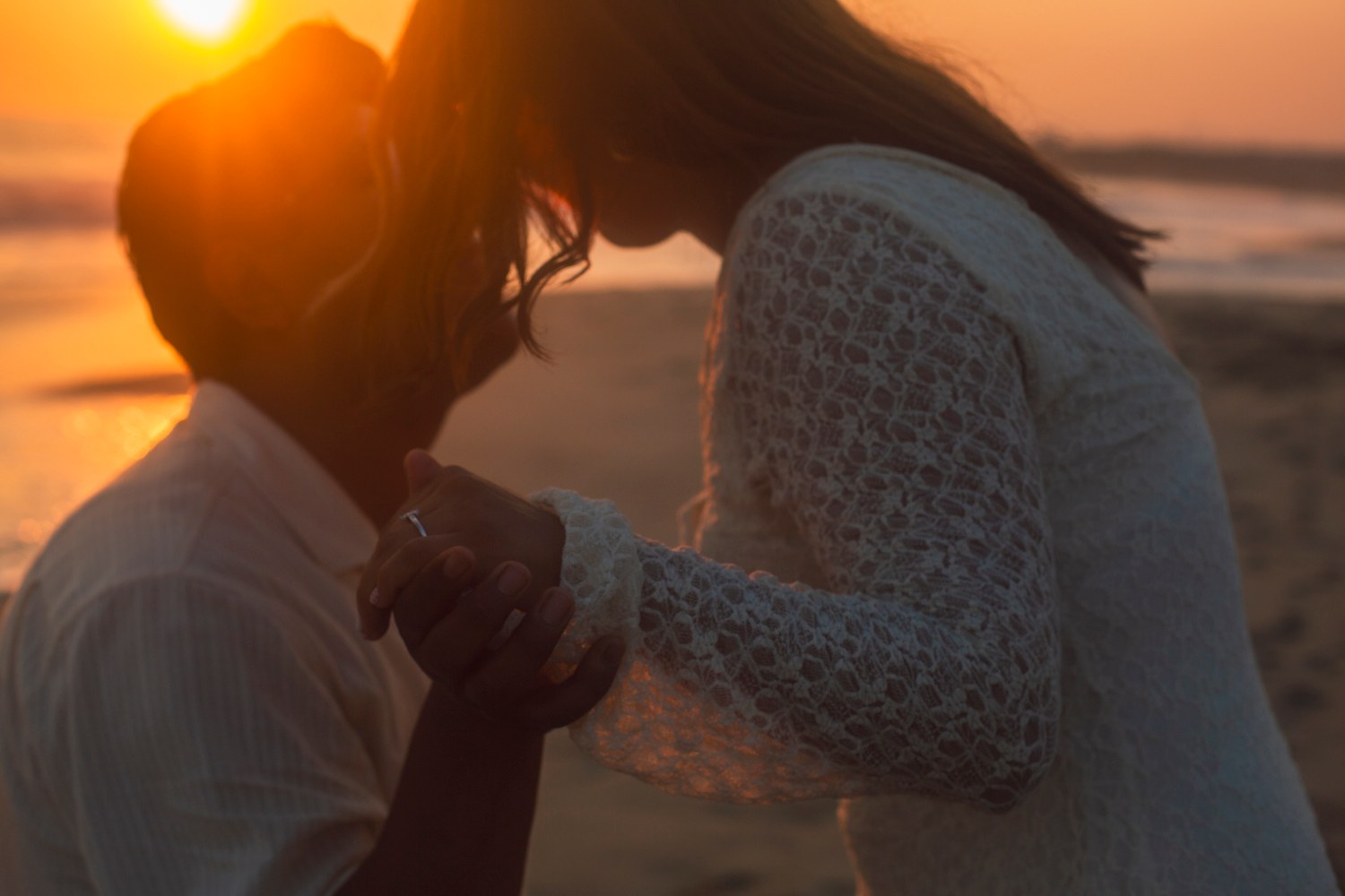 Sesión de pareja en la playa en Puerto Escondido