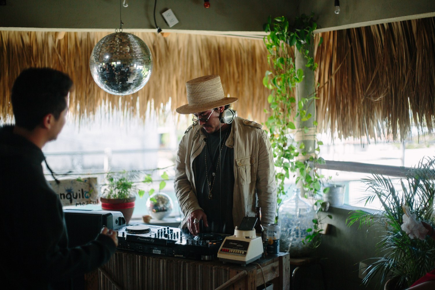 Ambiente del Rooftop Bar