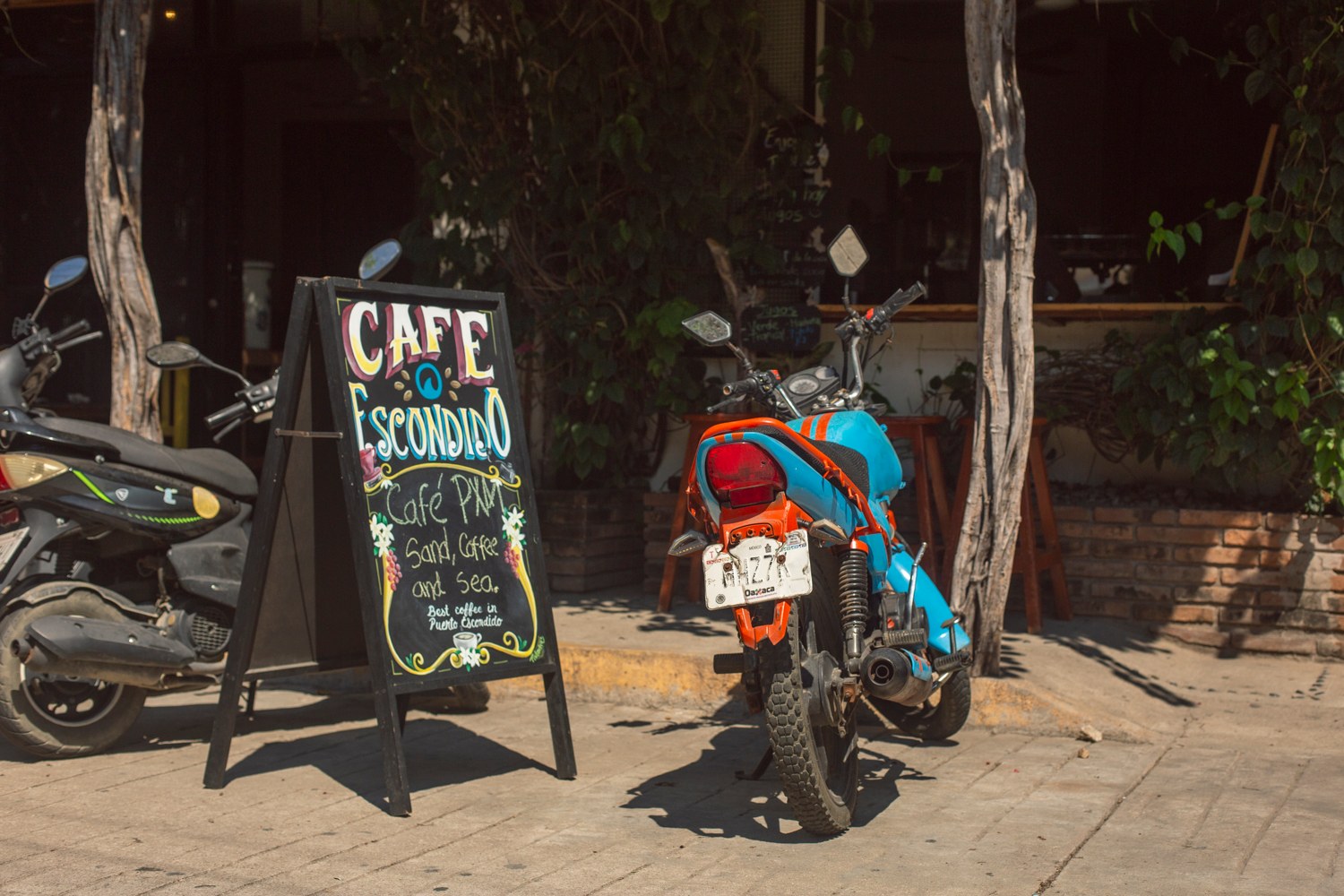 Café Escondido interior
