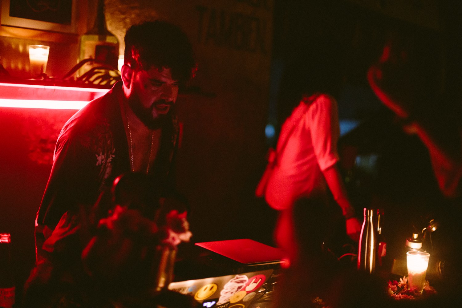 Vista del Rooftop Bar de Puerto Dreams en Puerto Escondido