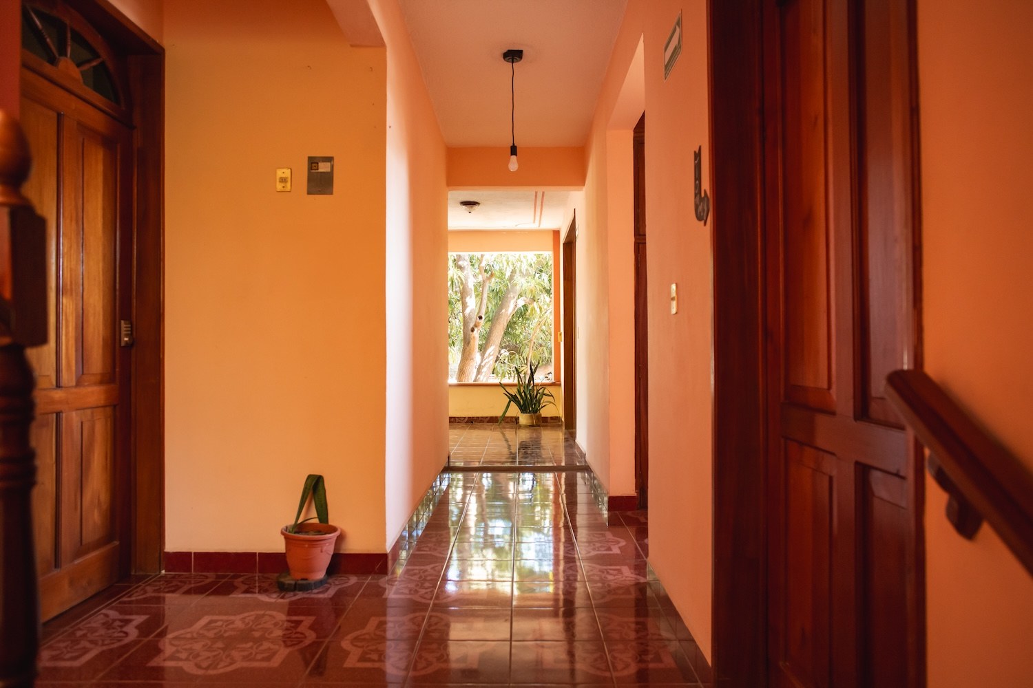 Detalles arquitectónicos de la casona