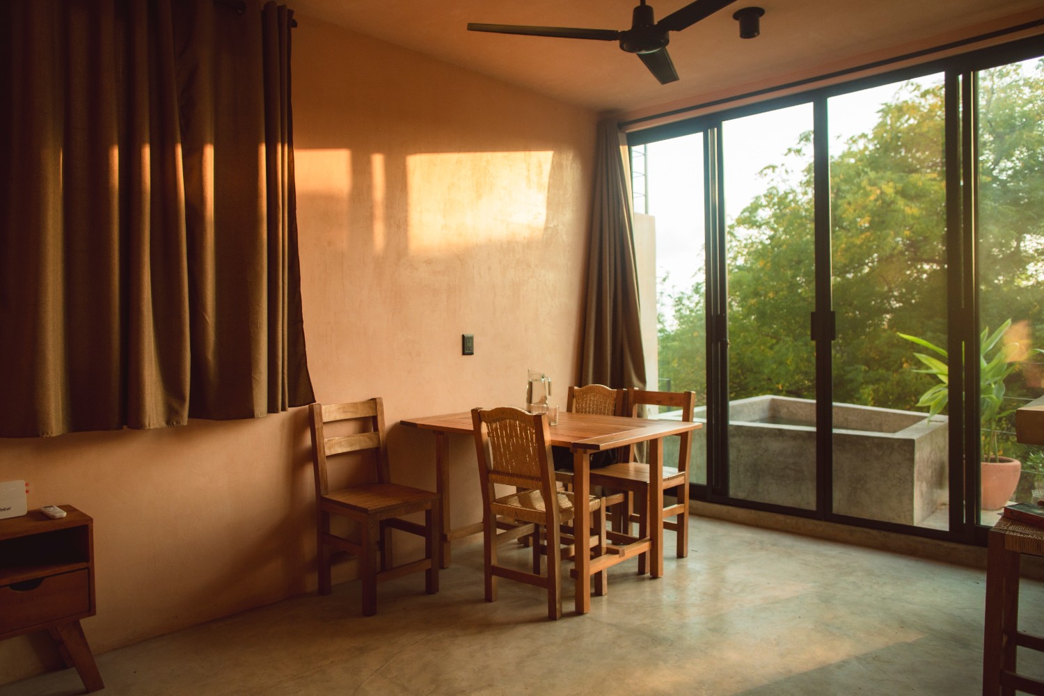First floor dining table