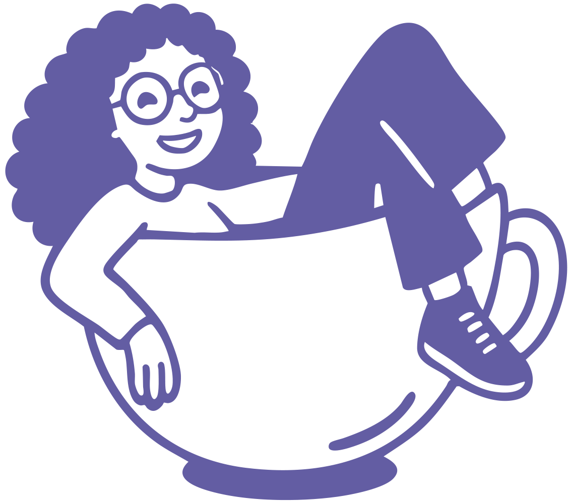 Logo de Cafeteando con Mai.