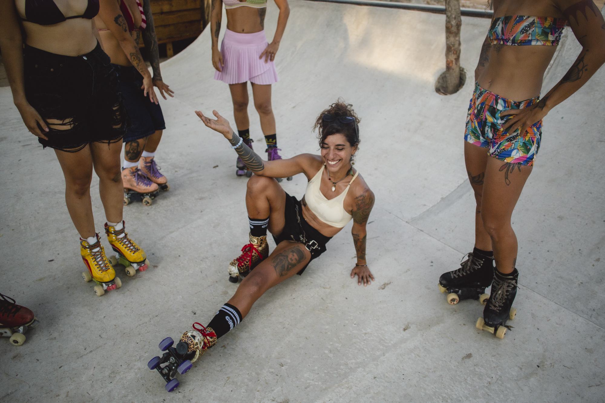 Roller Gang — fotografía por Ismael Moyaho